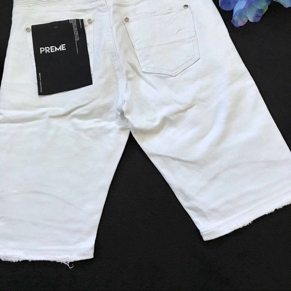 Preme NWT Distressed Shorts for Men Size W30 - Picture 7 of 10